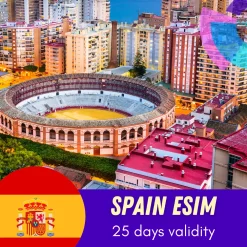 Spain eSIM 25 days