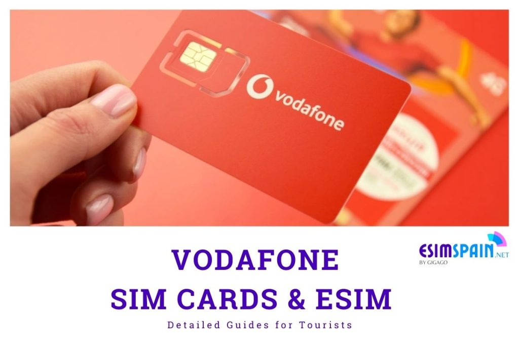vodafone spain sim cards and esim