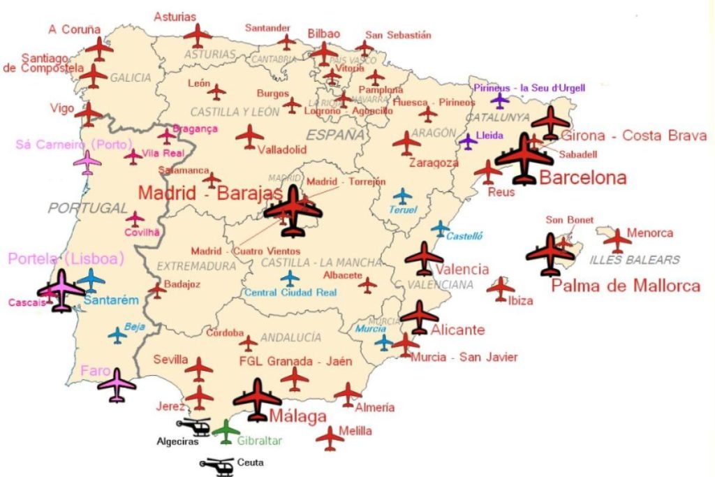 Spain International Airports
